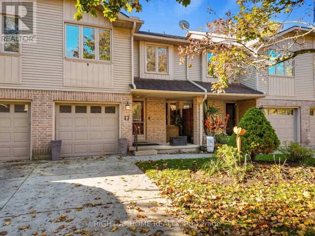 17 - 70 GLENROY ROAD London Ontario, N5Z 4W9 - 3 Bedrooms Condo For Sale