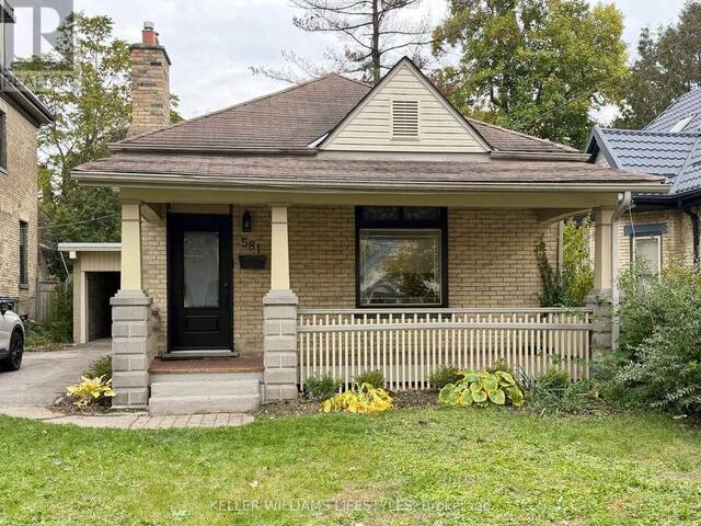 581 CENTRAL AVENUE London Ontario, N6B 2G5 - 2 Bedrooms Home For Sale