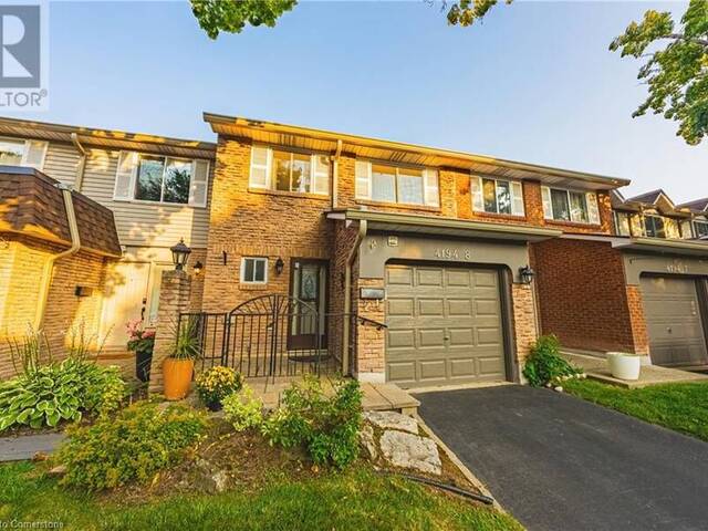 4194 LONGMOOR Drive Unit# 8 Burlington Ontario, L7L 5E3