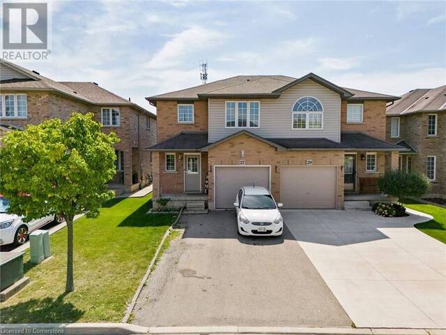 27 JONATHON Court Hamilton Ontario, L8W 0A1