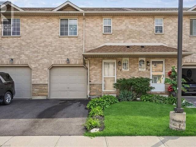 39 PINEWOODS Drive Unit# 59 Hamilton Ontario, L8J 3Z4 - 3 Bedrooms Condo For Sale