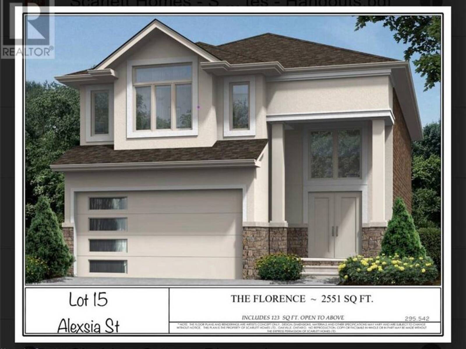 60 ALEXSIA Street Unit# LOT 15, Hamilton, Ontario L9B 2T3