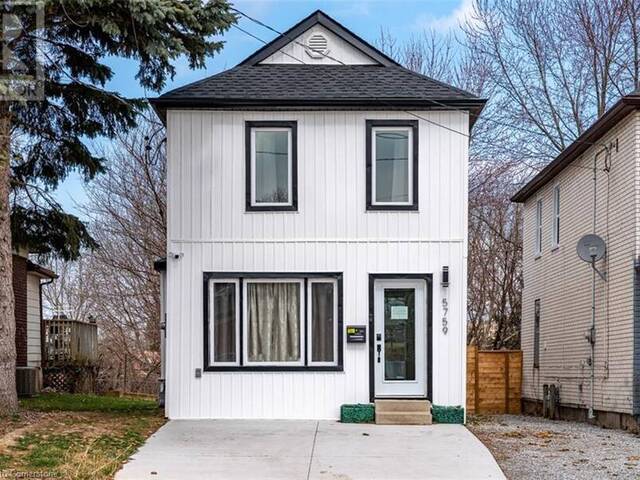 5759 ROBINSON Street Niagara Falls Ontario, L2G 2B3