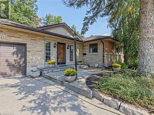 40 BERTRAM Drive Dundas Ontario, L9H 4T3