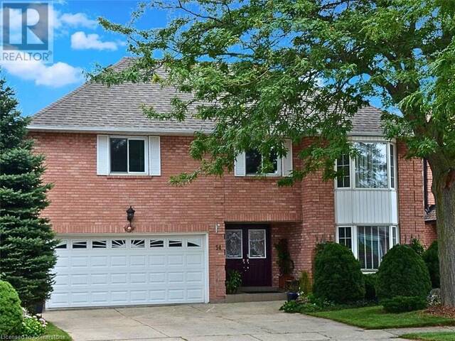 54 GOLDCREST Drive Stoney Creek Ontario, L8G 4T6