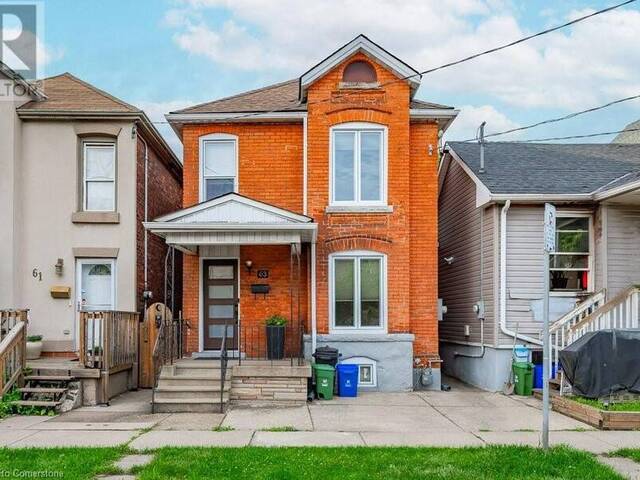 63 BEECHWOOD Avenue Hamilton Ontario, L8L 2S5