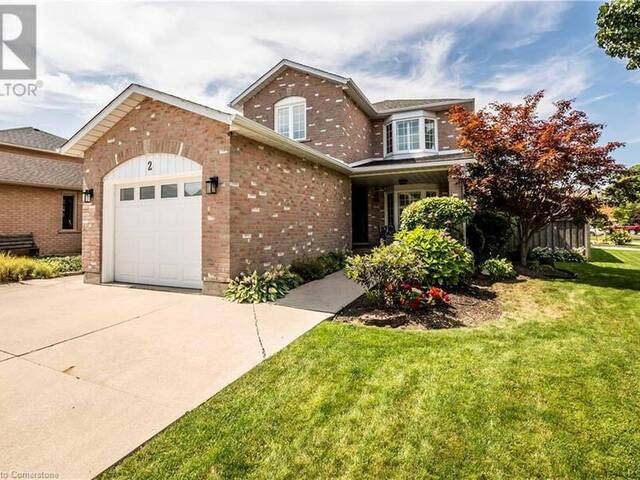 2 AQUASANTA Crescent Hamilton Ontario, L9B 2K8