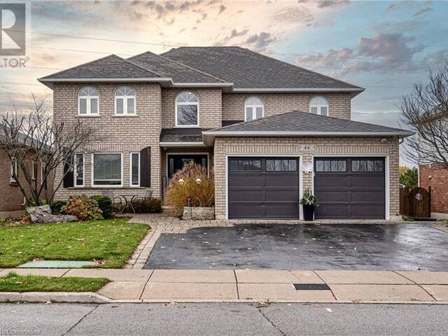 46 HAWKSWOOD Trail Hamilton Ontario, L9B 2P4