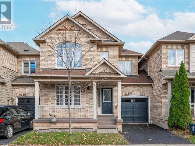 2237 BRAESWOOD Lane Burlington Ontario, L7L 6Z3