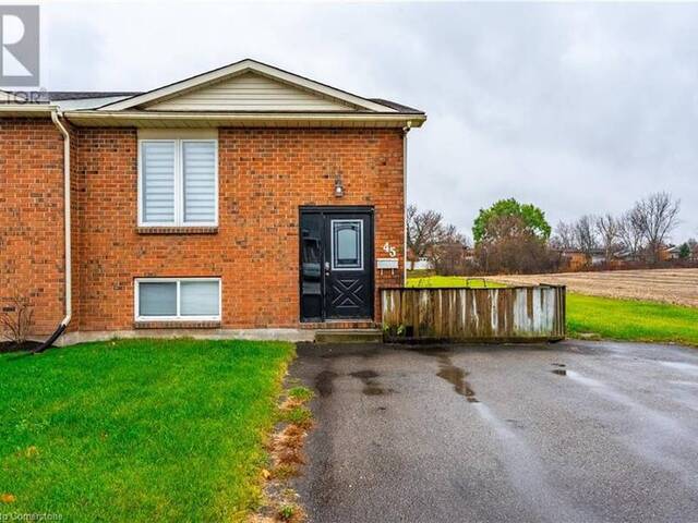 45 WOODLAND Drive Welland Ontario, L3C 7C9