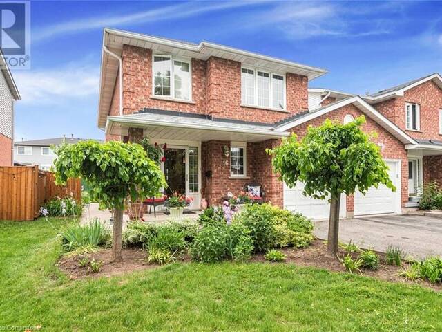 16 CHELSEA Crescent Hamilton Ontario, L8E 5N3