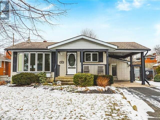 43 HOLDEN Avenue Simcoe Ontario, N3Y 4E4