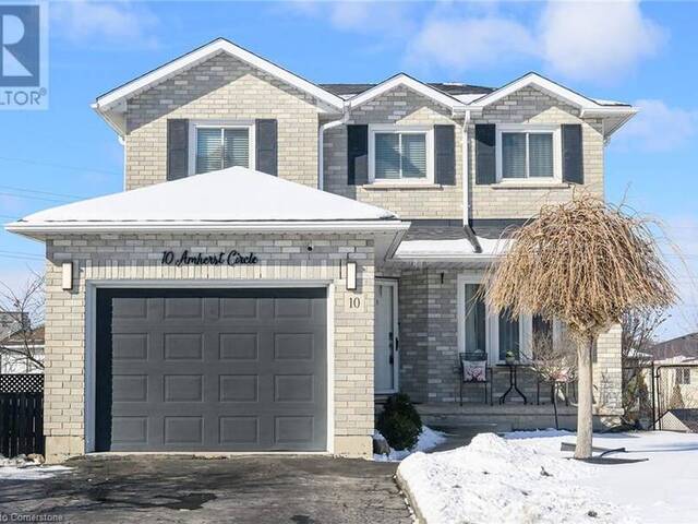 10 AMHERST Circle Hamilton Ontario, L8W 3K2 - 3 Bedrooms Home For Sale