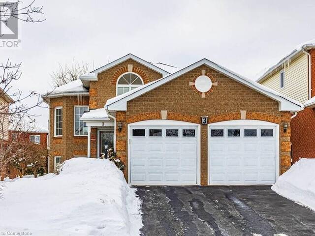 3 DALRYMPLE Drive Waterdown Ontario, L8B 0P6 - 4 Bedrooms Home For Sale