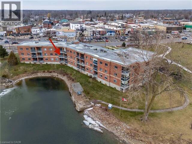 210 MAIN Street E Unit# 203 Dunnville Ontario, N1A 3G7 - 2 Bedrooms Waterfront Condo For Sale