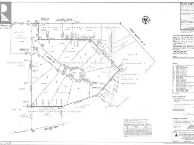 32035 BELL Road Unit# Lot 1 Wainfleet Ontario, L0S 1V0 - Vacant Land For Sale