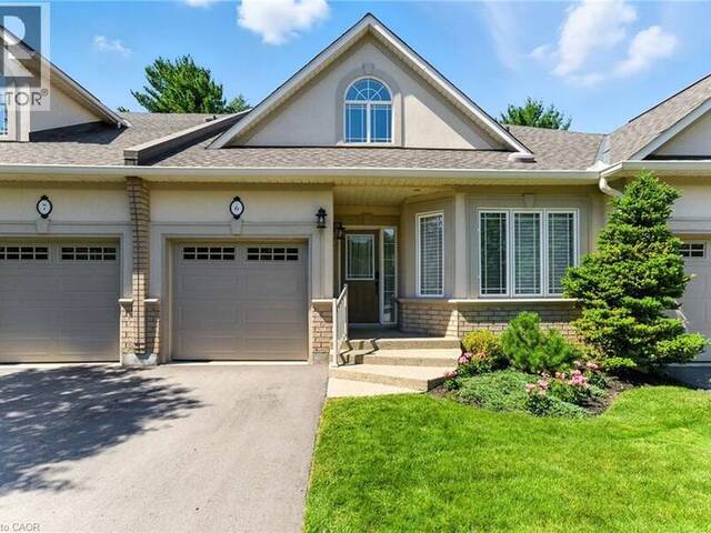 40 WESLEYAN Court Unit# 6 Ancaster Ontario, L9G 5C7 - 3 Bedrooms Condo For Sale