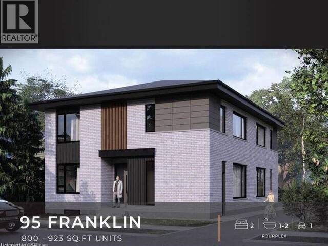95 FRANKLIN Street N Kitchener Ontario, N2A 1Y1 - Multi-family Home For Sale