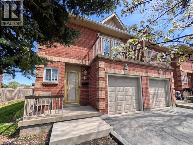 34 DYNASTY Avenue Unit# 13 Hamilton Ontario, L8G 5C7 - 3 Bedrooms Condo For Sale