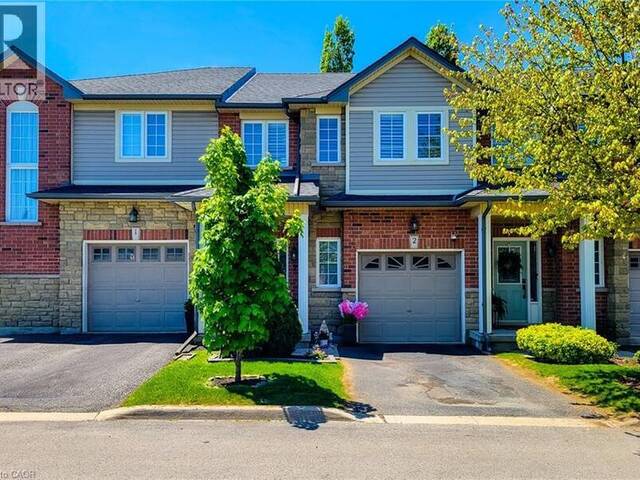 232 STONEHENGE Drive Unit# 2 Ancaster Ontario, L9K 1R5 - 3 Bedrooms Condo For Sale