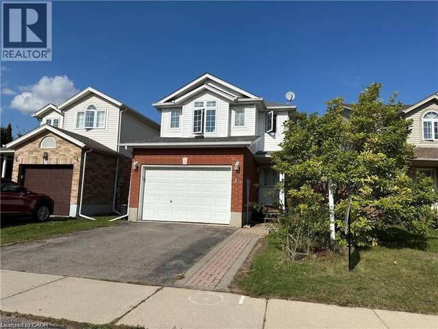 158 WILDERNESS Drive Kitchener Ontario, N2E 3R7 - 3 Bedrooms Home For Sale
