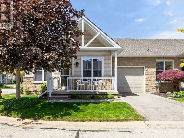 20 KITTY MURRAY Lane Unit# 11 Ancaster Ontario, L9K 1L7 - 2 Bedrooms Condo For Sale