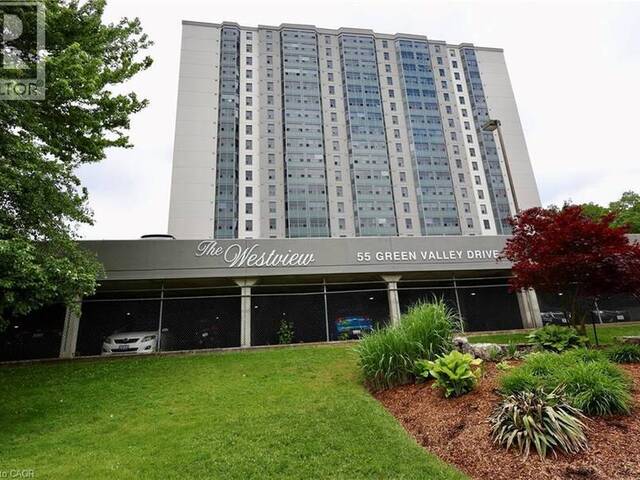 55 GREEN VALLEY Drive Unit# 404 Kitchener Ontario, N2P 1Z6 - 1 Bedroom Condo For Sale