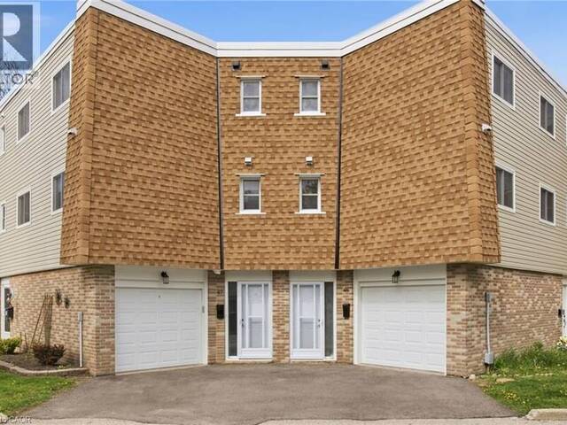 60 ELMSDALE Drive Unit# 46 Kitchener Ontario, N2E 2G4 - 3 Bedrooms Condo For Sale