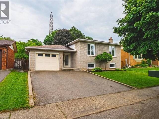 27 LUDLOW Crescent Brantford Ontario, N3P 1V2 - 4 Bedrooms Home For Sale