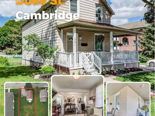 841 DUKE Street Cambridge Ontario, N3H 3T8 - 3 Bedrooms Home For Sale