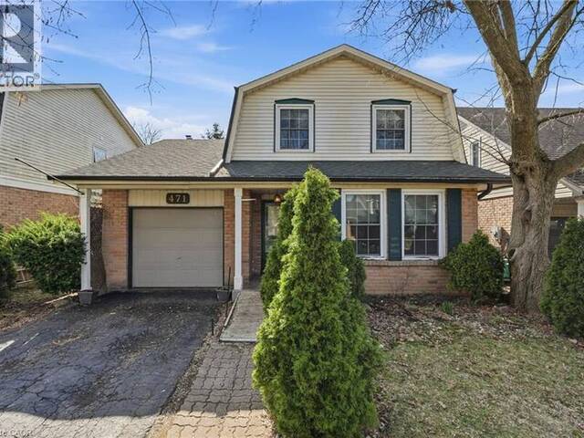 471 KNIGHTSBRIDGE Crescent Ancaster Ontario, L9G 3S4 - 3 Bedrooms Home For Sale