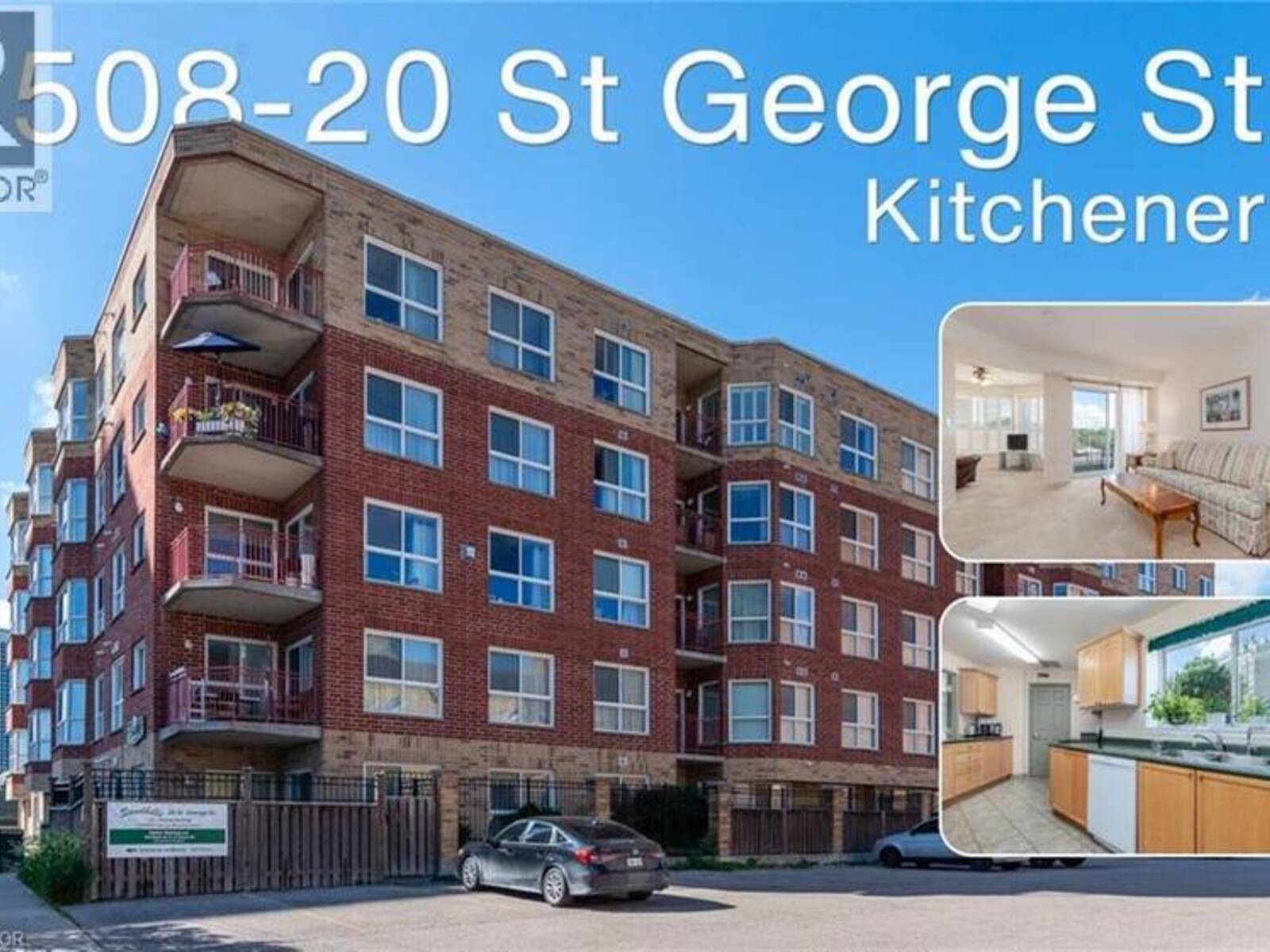 20 ST GEORGE Street Unit# 508, Kitchener, Ontario N2G 2S7