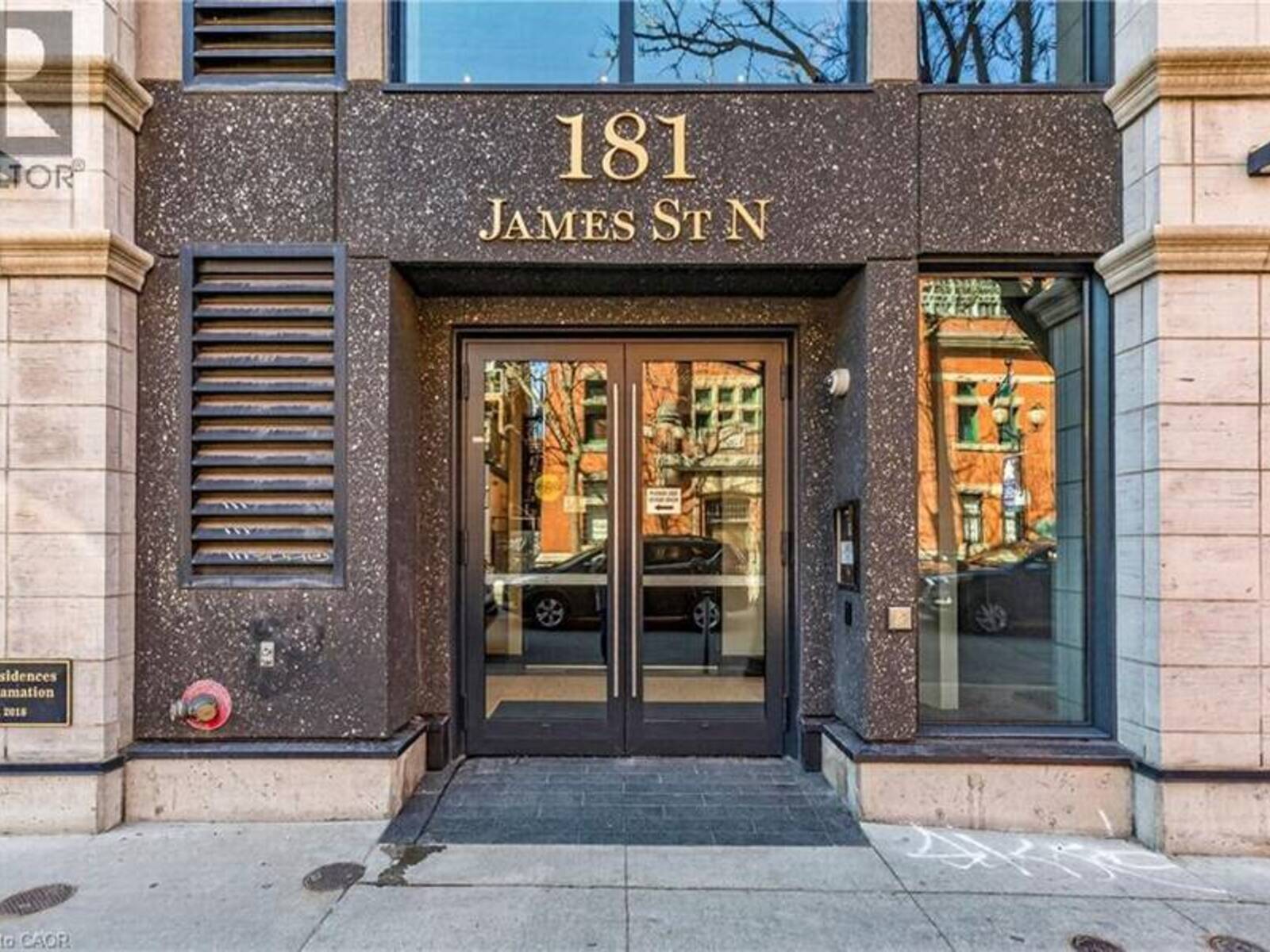 181 JAMES Street N Unit# 807, Hamilton, Ontario L8R 2K9