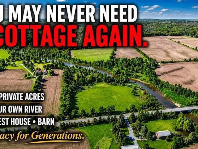 B1745 THORAH CONCESSION RD 3 Brock Ontario, L0K 1A0 - 6 Bedrooms Waterfront Home For sale
