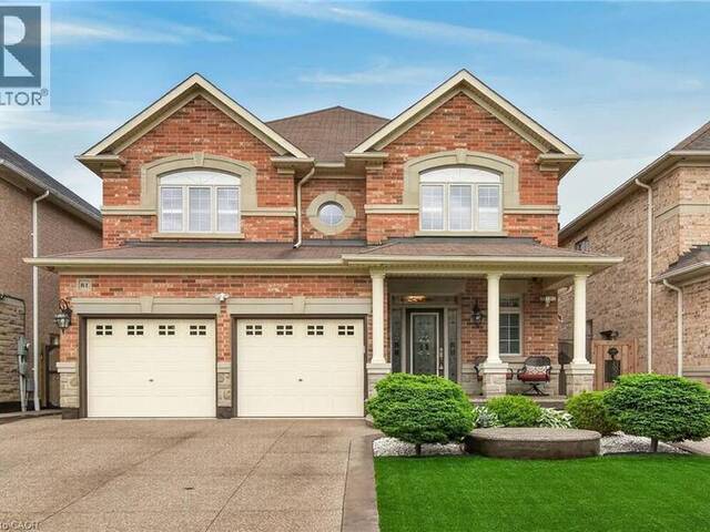81 MORNING MIST Drive Hamilton Ontario, L9B 0E6 - 5 Bedrooms Home For Sale