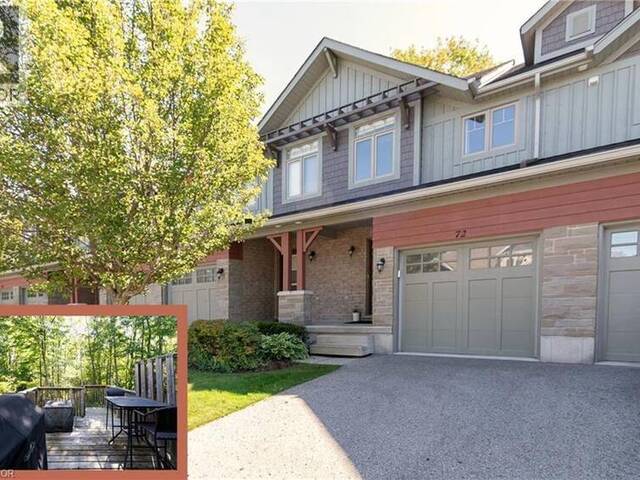 72 SILVER GLEN Boulevard Collingwood Ontario, L9Y 0G9 - 3 Bedrooms Condo For Sale