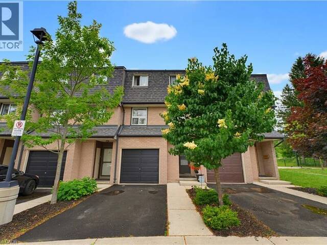 138 BLACKHORNE Drive Unit# 4 Kitchener Ontario, N2E 1Z3 - 3 Bedrooms Condo For Sale