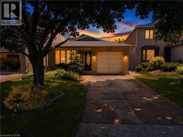 23 MILLPOND Place Hamilton Ontario, L8W 2W7 - 3 Bedrooms Home For Sale