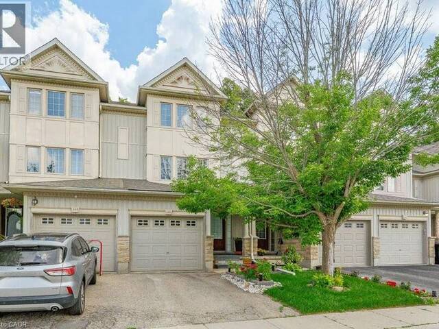 110 ACTIVA Avenue Unit# E33 Kitchener Ontario, N2E 4K4 - 3 Bedrooms Condo For Sale