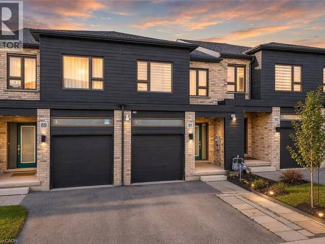 91 PONY Way Kitchener Ontario, N2R 0R8 - 3 Bedrooms Home For Sale