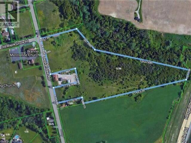 1720 BEAVERDALE Road Unit# (15 acres) Cambridge Ontario, N3C 2V3 - Home For Sale