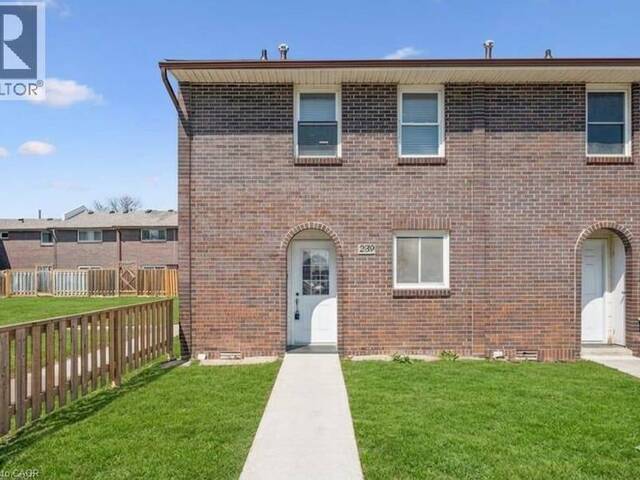 31 GREENGATE Road Unit# 239 Guelph Ontario, N1H 6R3 - 3 Bedrooms Condo For Sale