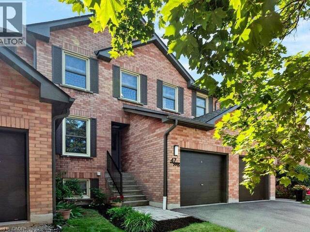 2915 HEADON FOREST Drive Unit# 47 Burlington Ontario, L7M 3Z6 - 3 Bedrooms Condo For Sale