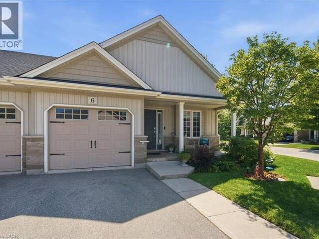6 SUNNYDALE Court Smithville Ontario, L0R 2A0 - 1 Bedroom Condo For Sale