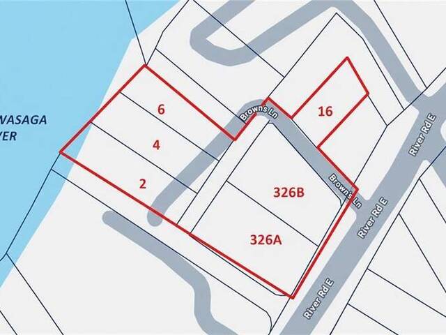 0 RIVER Road E Wasaga Beach Ontario, L9Z 2L7 - Waterfront Land For Sale