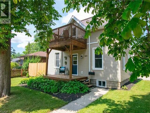 820 CEDAR Street Dunnville Ontario, N1A 2K2 - 3 Bedrooms Home For Sale