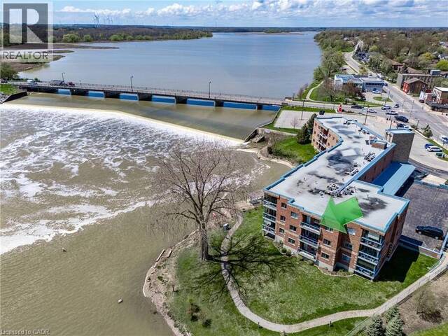 210 MAIN Street Unit# 309 Dunnville Ontario, N1A 3G7 - 1 Bedroom Waterfront Condo For Sale