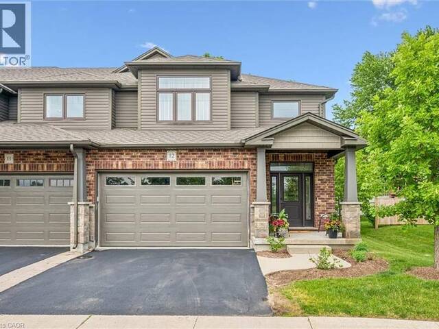 254 GOSLING GARDENS Unit# 12 Guelph Ontario, N1L 0M4 - 4 Bedrooms Condo For Sale