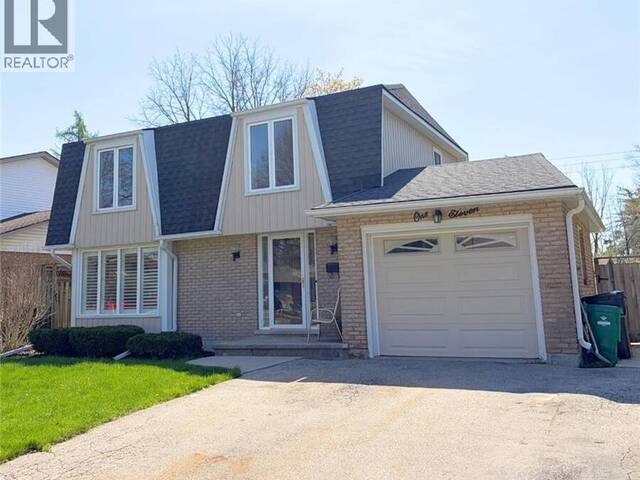 111 MANOR Drive Kitchener Ontario, N2A 2T9 - 3 Bedrooms Home For Sale