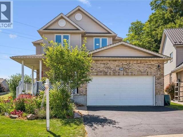 56 HENHOEFFER Crescent Kitchener Ontario, N2E 4H4 - 4 Bedrooms Home For Sale